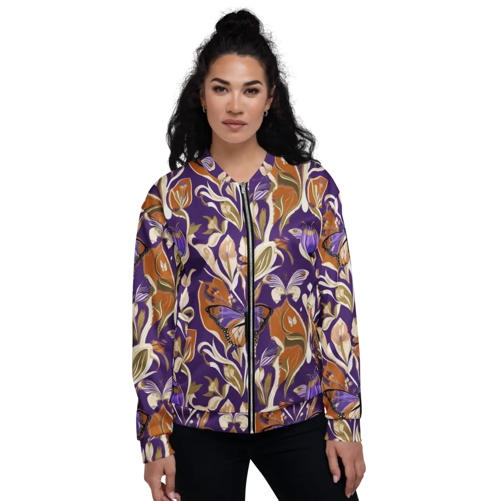 Amethyst Conservatory on Bomber Jacket — Front