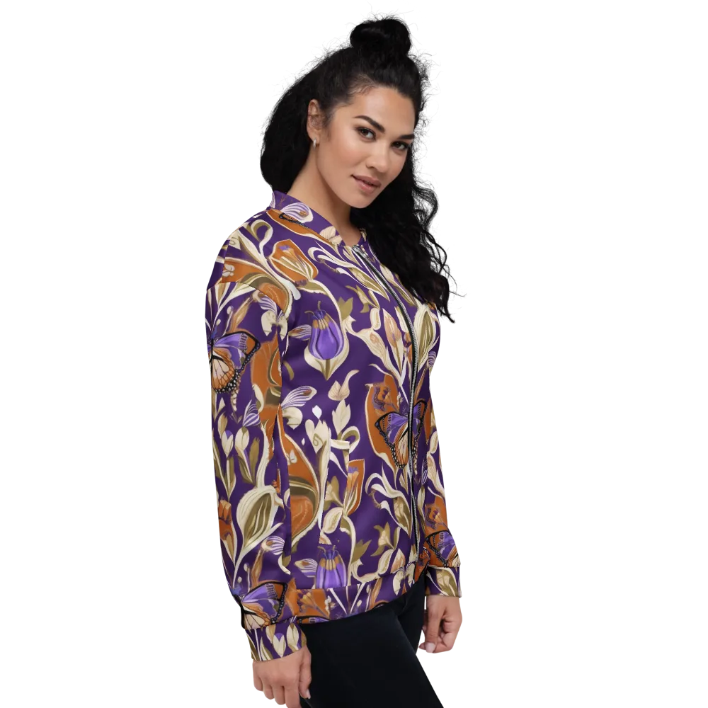Amethyst Conservatory on Bomber Jacket — Right