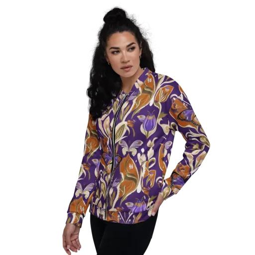 Amethyst Conservatory on a Bomber Jacket