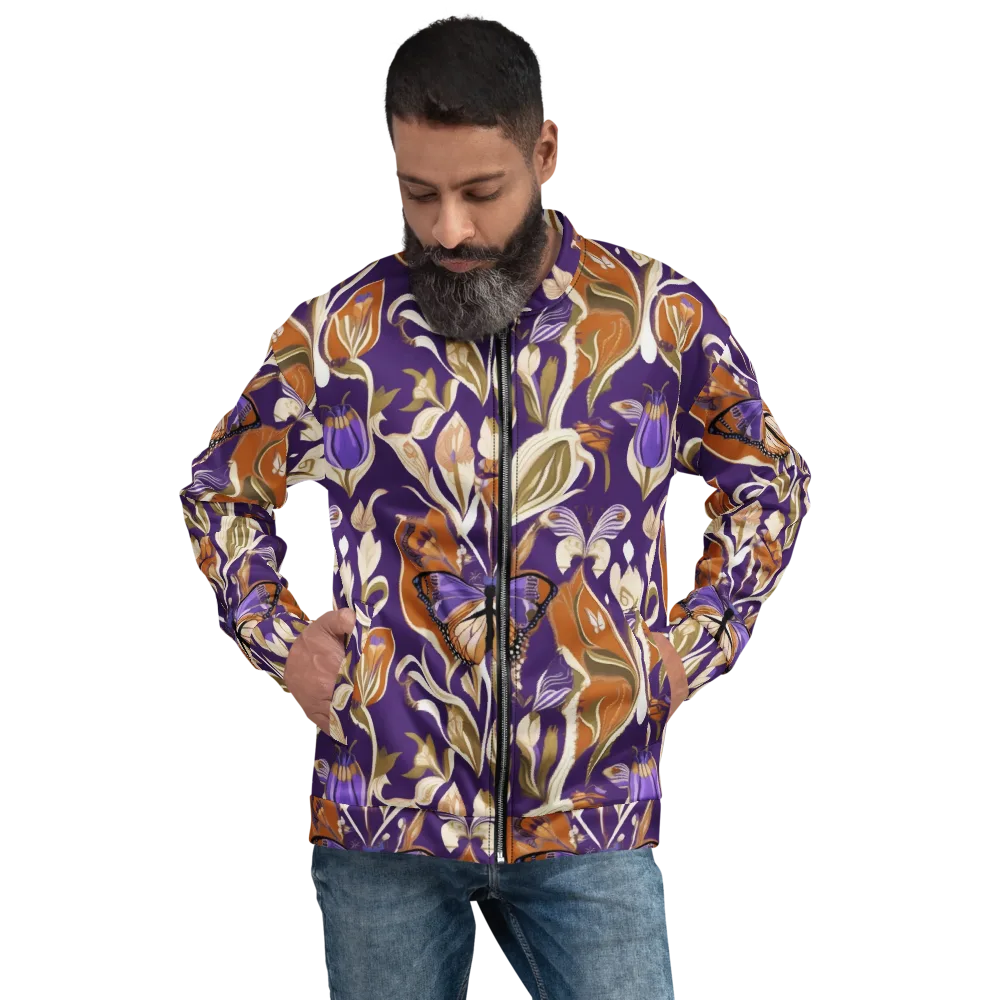 Amethyst Conservatory on Bomber Jacket — Front