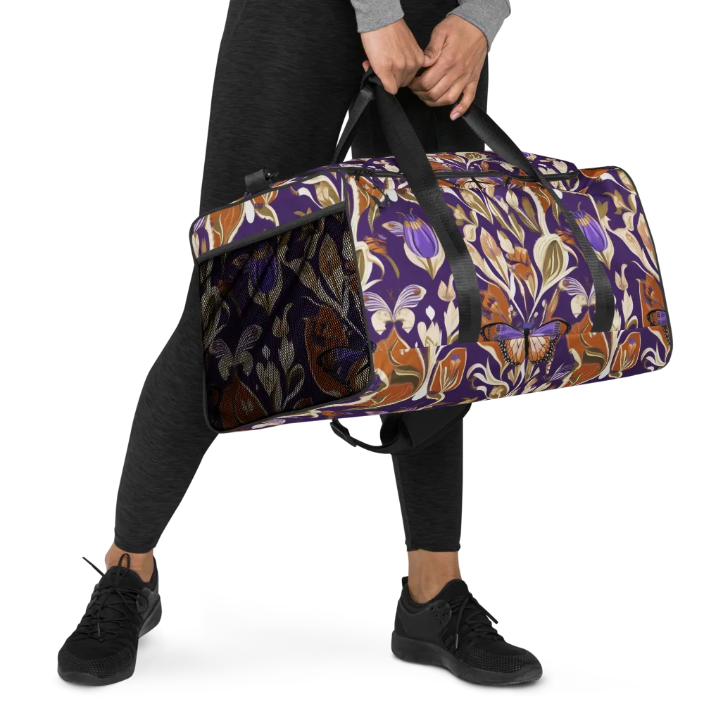Amethyst Conservatory on Duffle Bag — Right Front