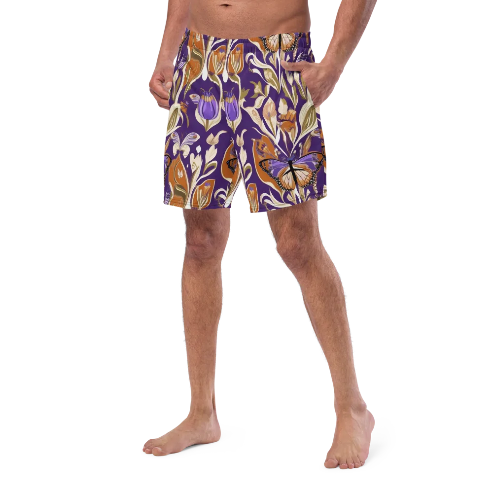 Amethyst Conservatory on Swim Trunks — Left Front