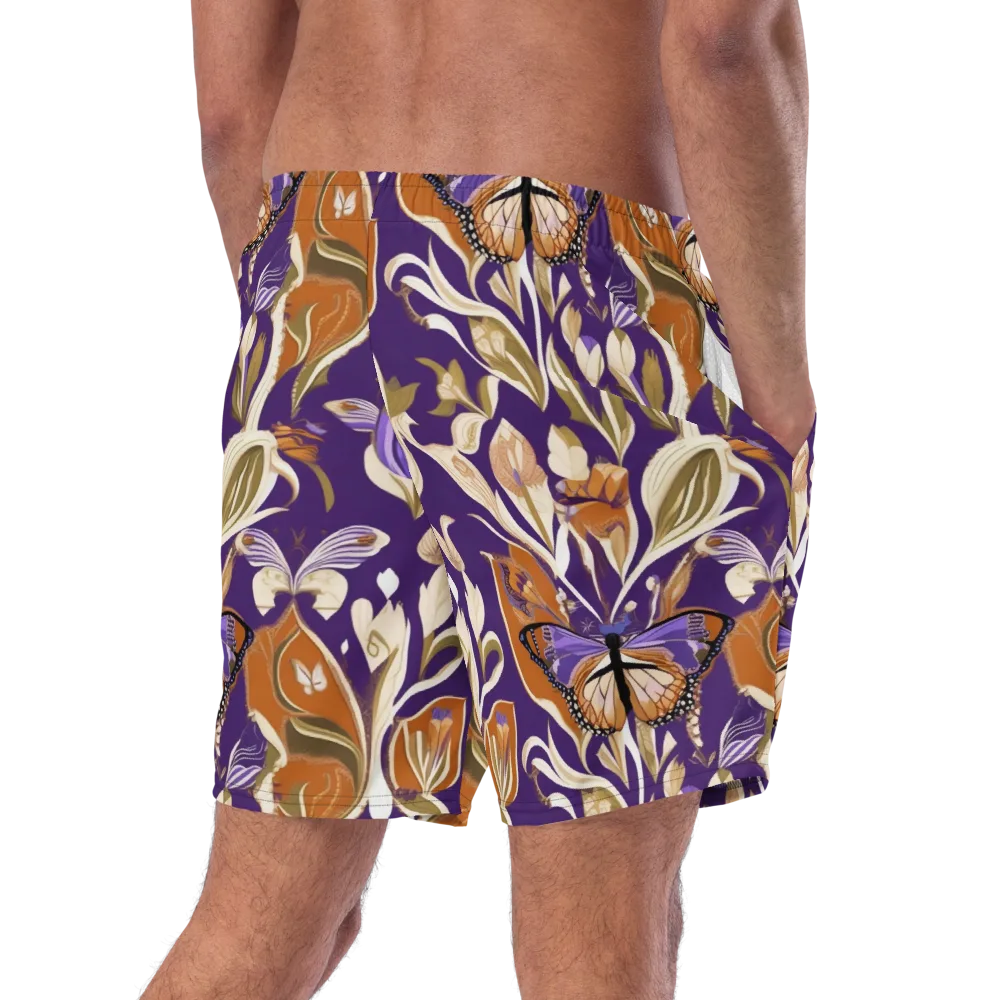 Amethyst Conservatory on Swim Trunks — Right Back