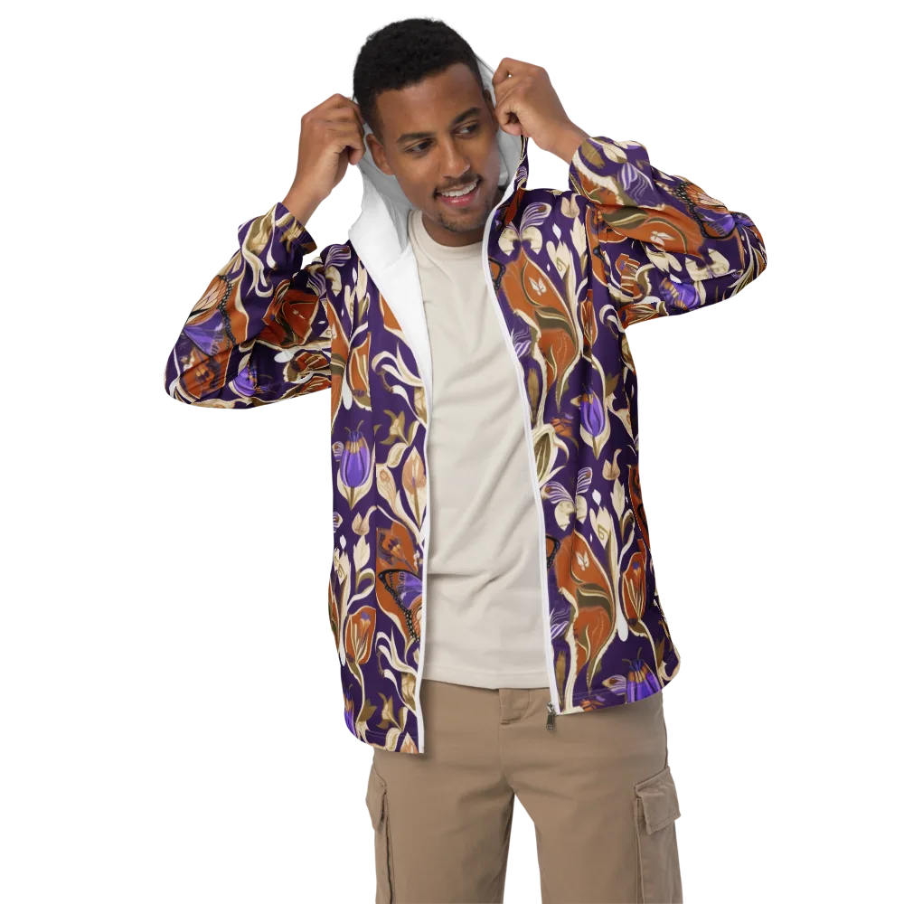 Amethyst Conservatory on Men's Windbreaker — Front