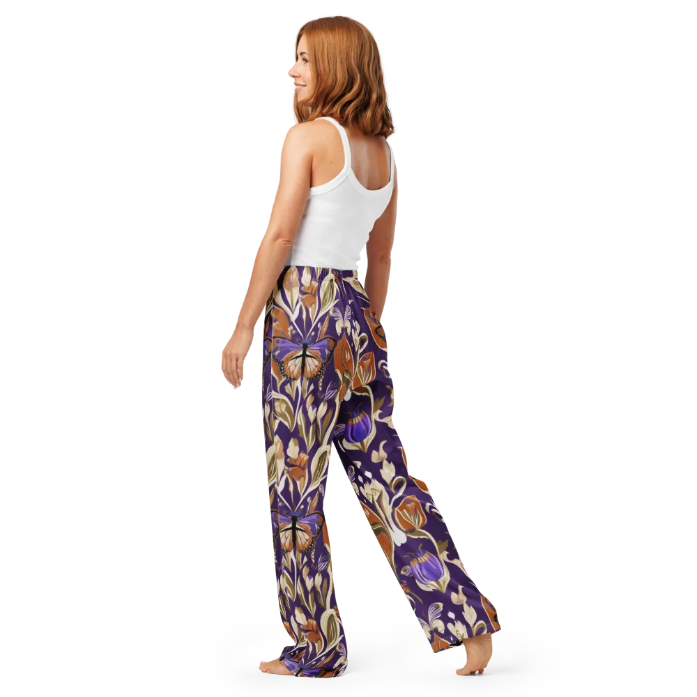 Amethyst Conservatory on Women's Pajama Pants — Back