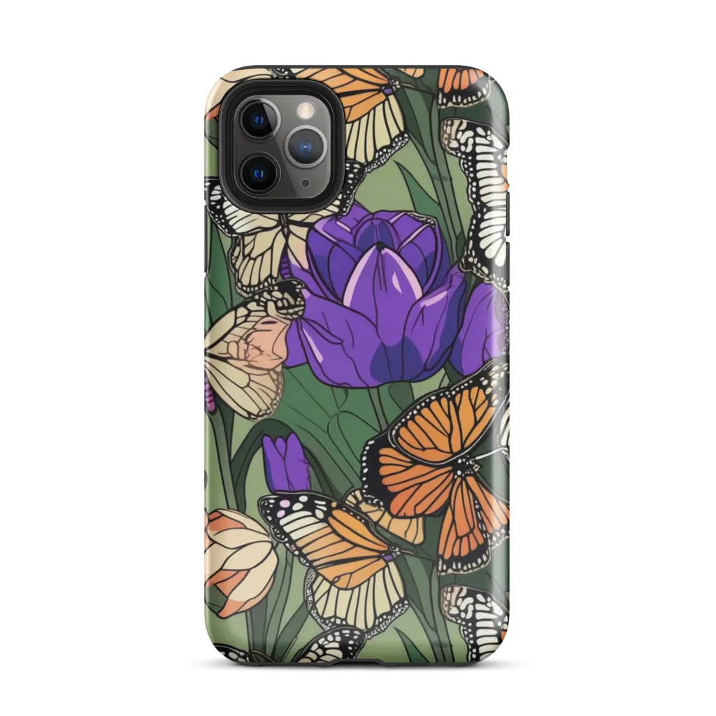 Monarch Iris on Tough Case for iPhone® — Front