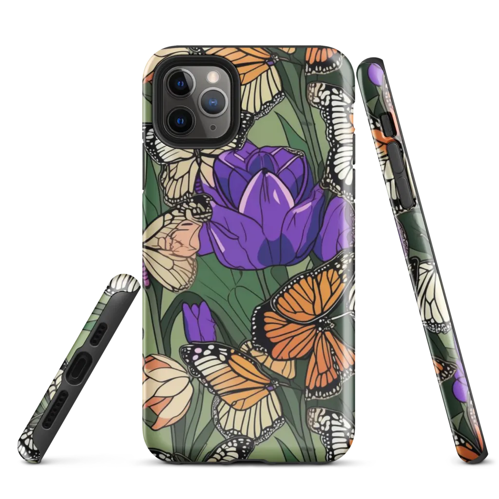 Monarch Iris on Tough Case for iPhone® — Front