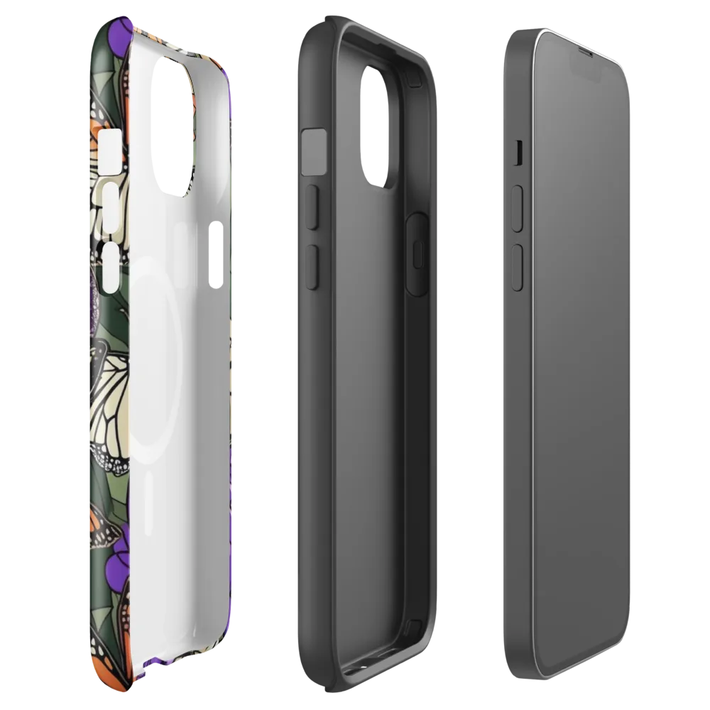 Monarch Iris on MagSafe Tough Case for iPhone® — Front