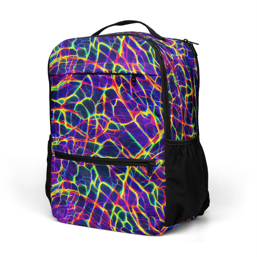 Acid Network on Utility Backpack — Left Front