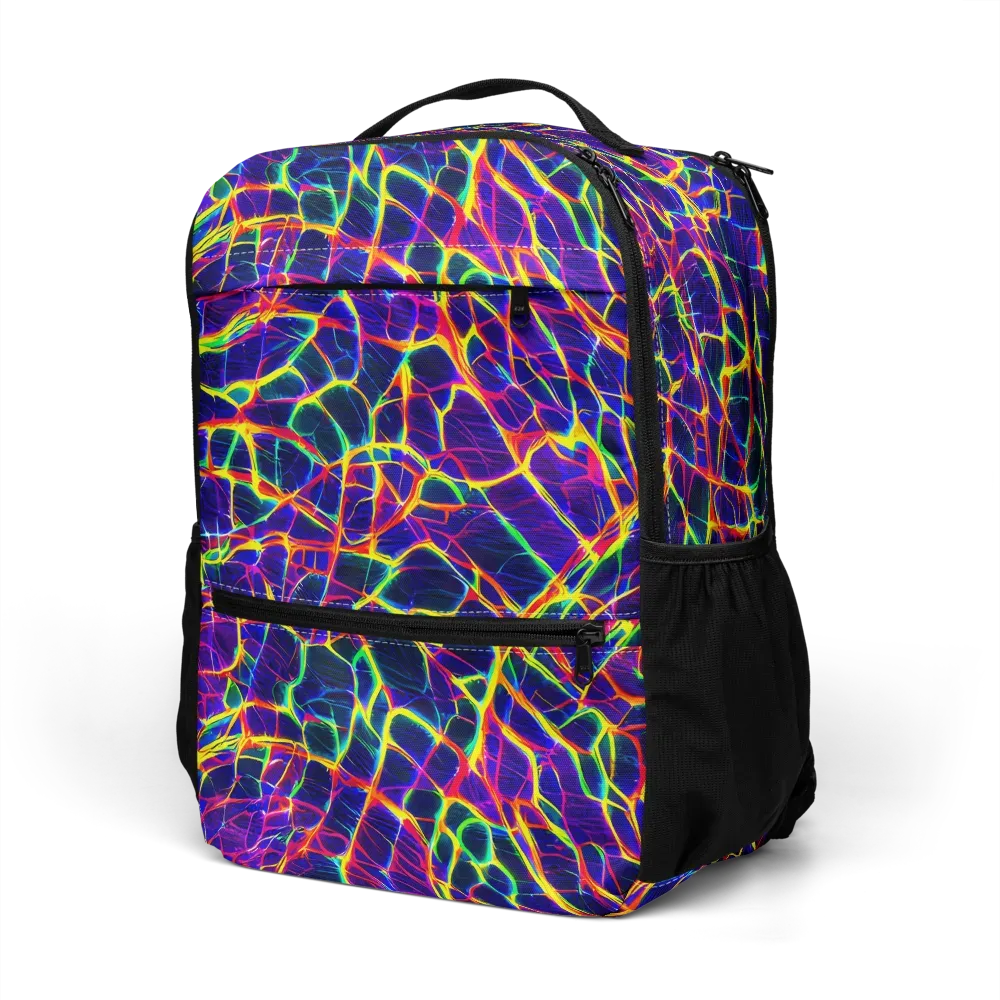 Acid Network on Utility Backpack — Left Front