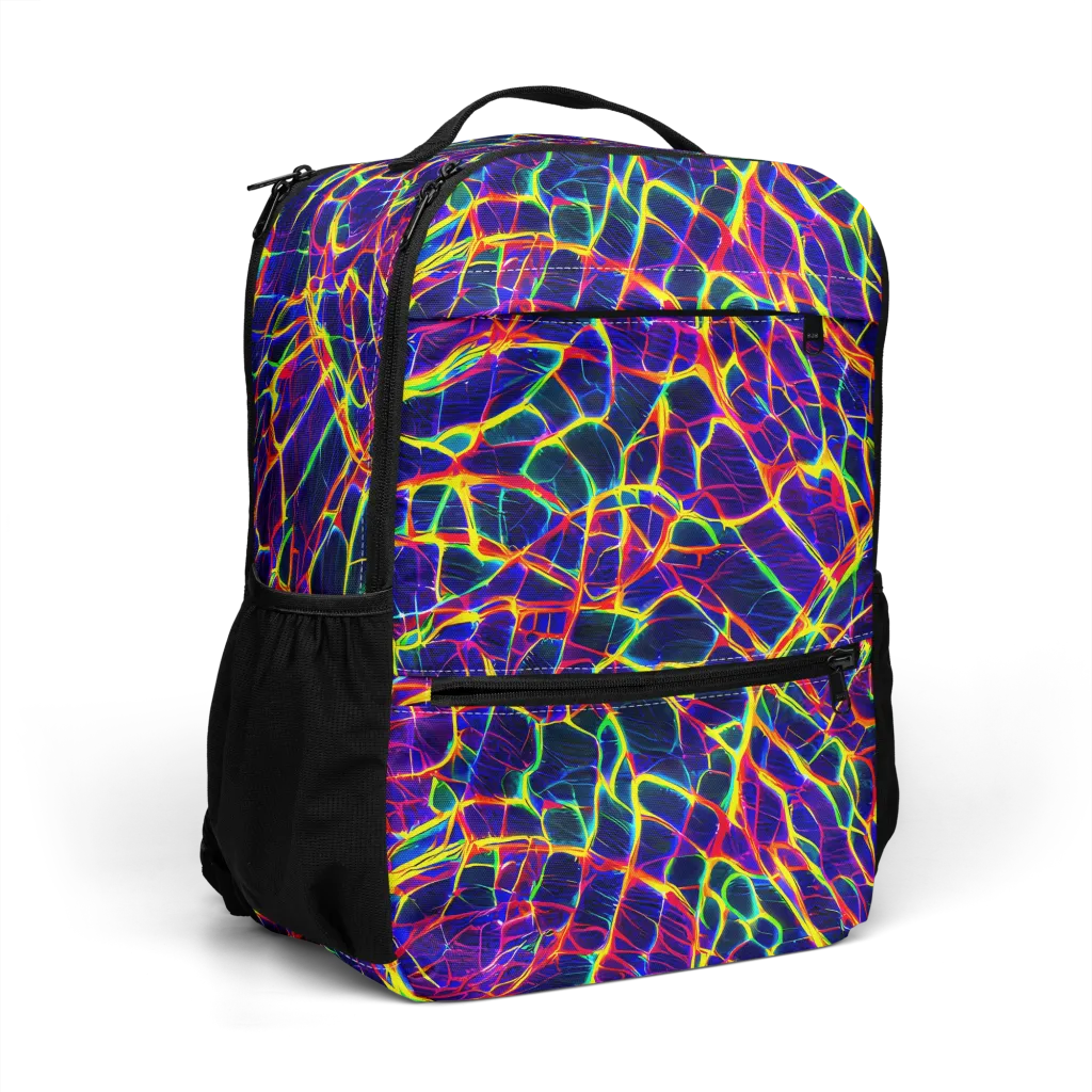 Acid Network on Utility Backpack — Right Front