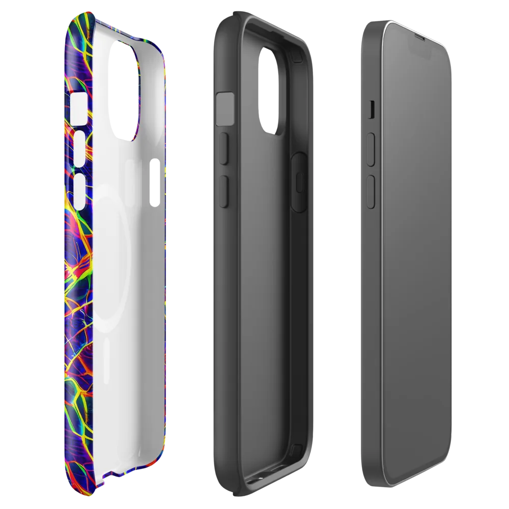 Acid Network on MagSafe Tough Case for iPhone® — Front
