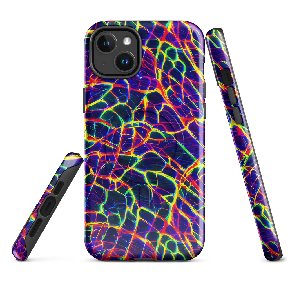 Acid Network on MagSafe Tough Case for iPhone® — Front