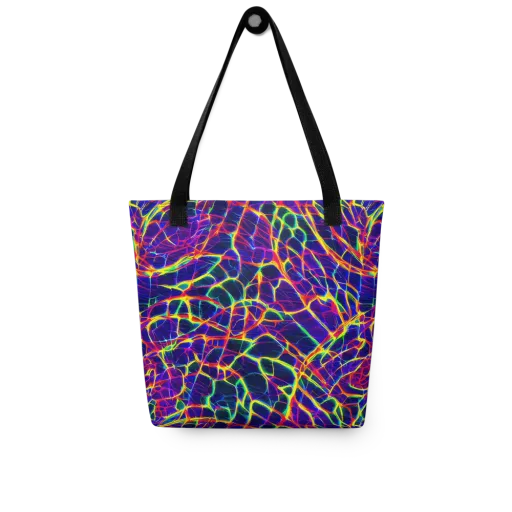Acid Network on a Tote Bag