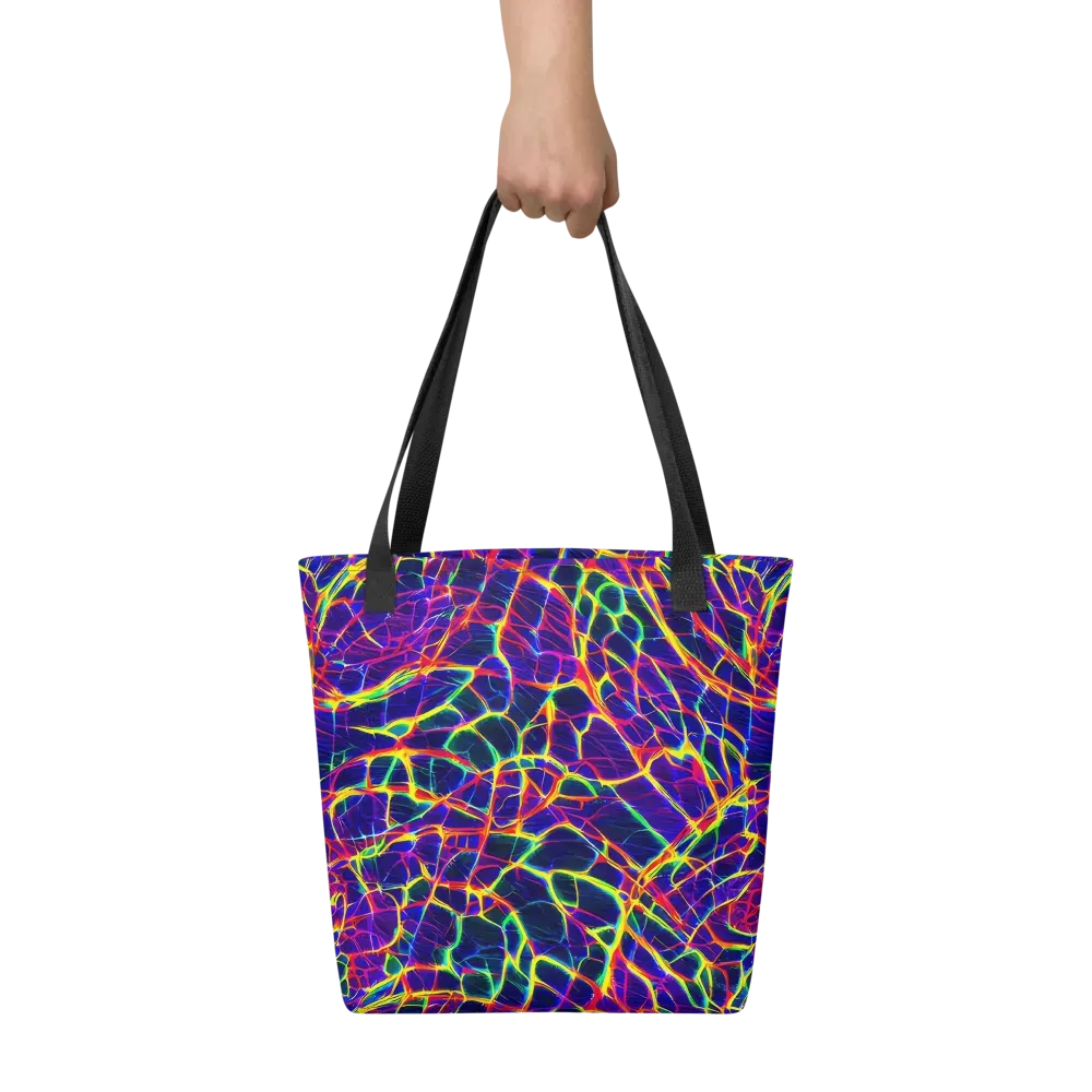 Acid Network on Tote Bag — Front