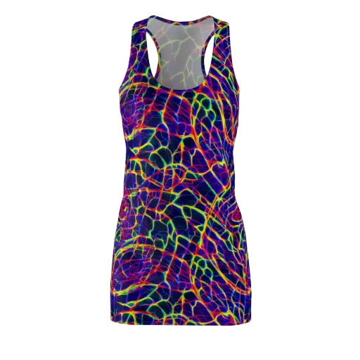 Acid Network on a Racerback Dress