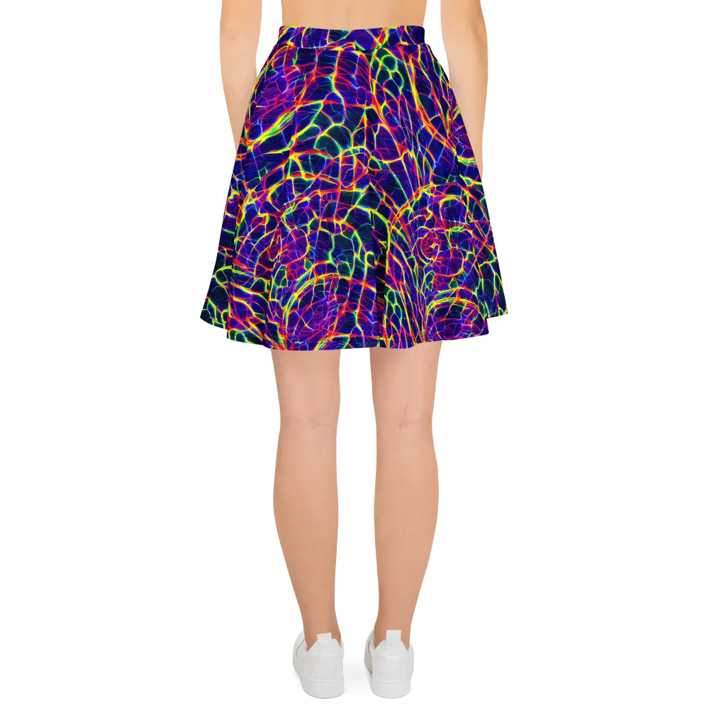 Acid Network on Skater Skirt — Back