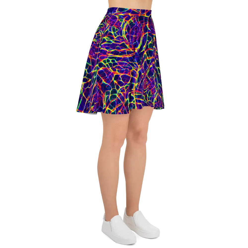 Acid Network on Skater Skirt — Right
