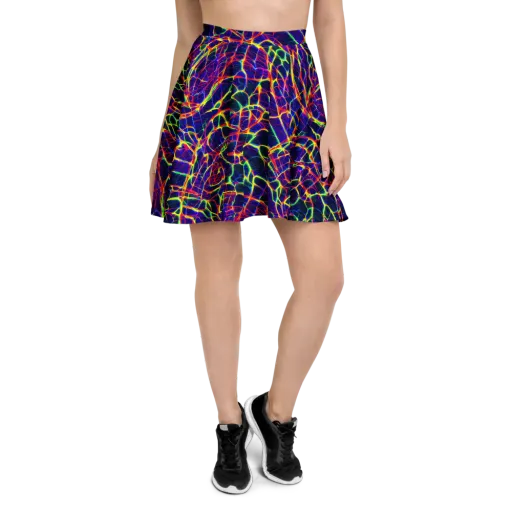 Acid Network on a Skater Skirt