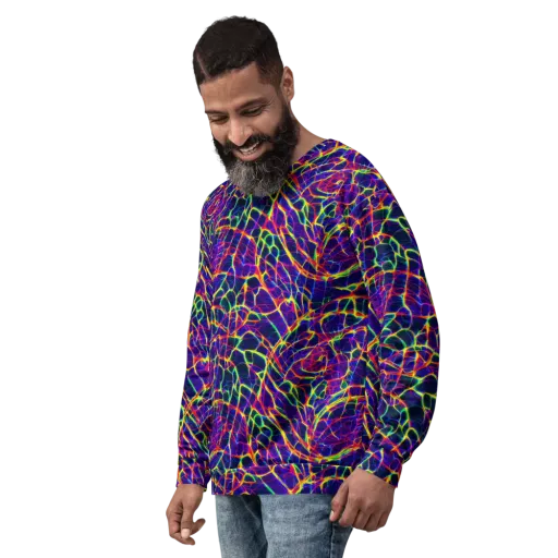 Acid Network on a Sweatshirt