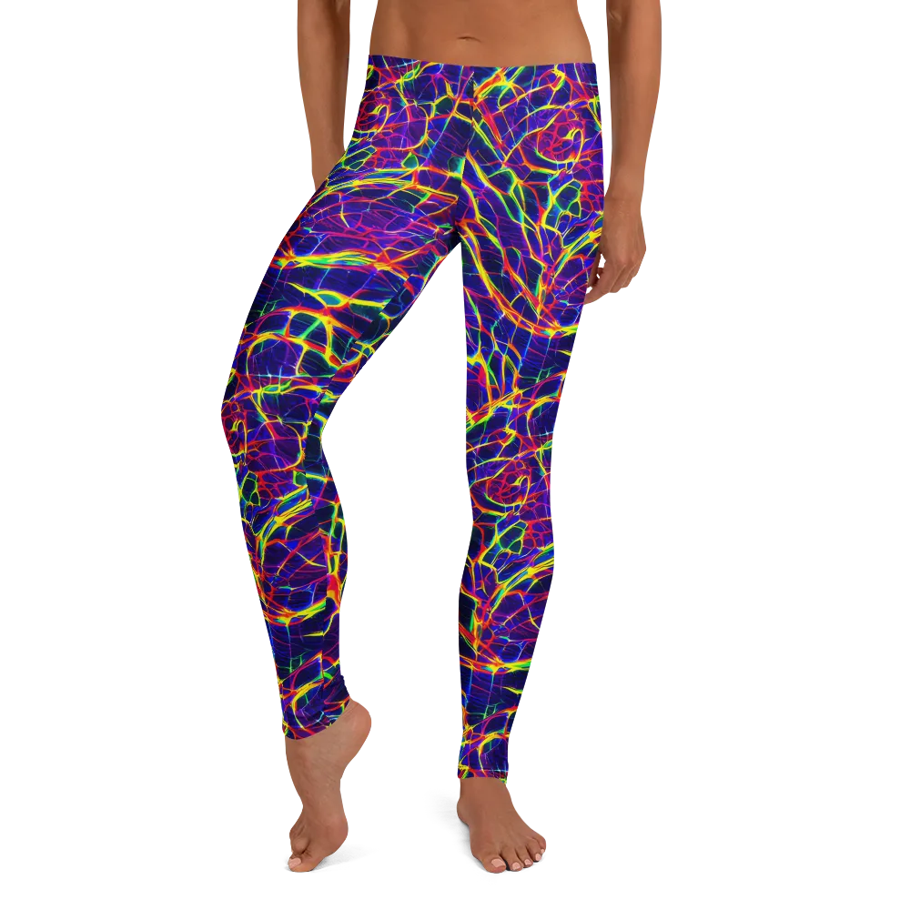 Acid Network on Leggings — Front