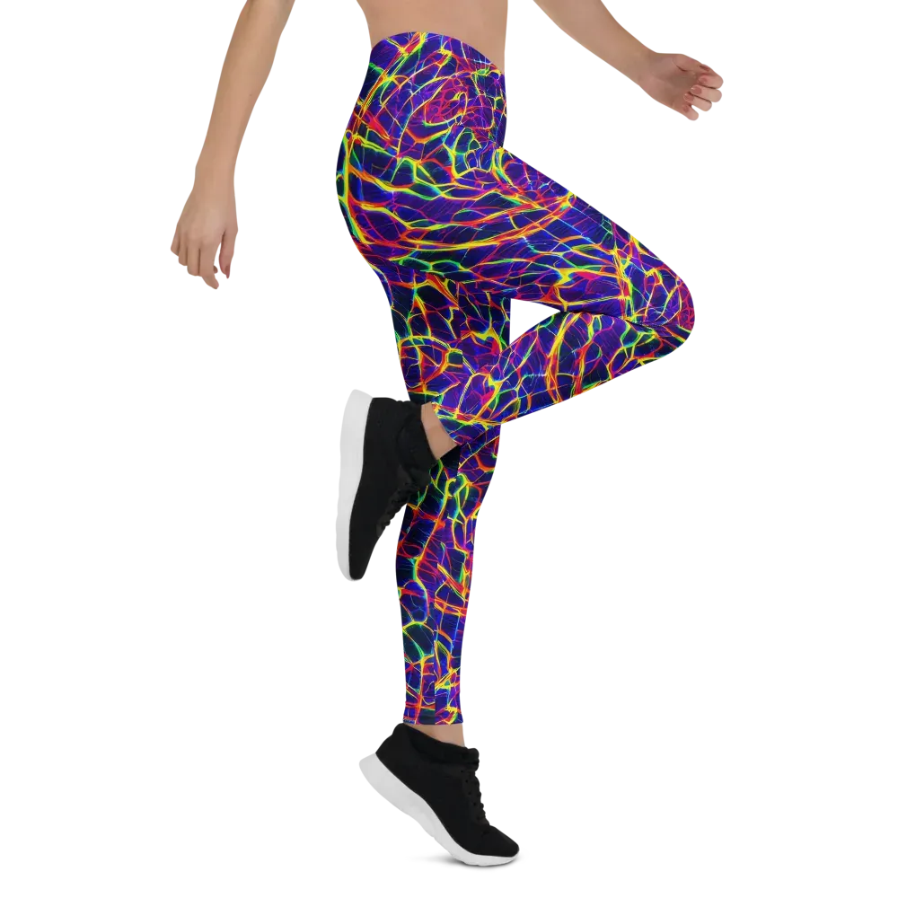 Acid Network on Leggings — Right