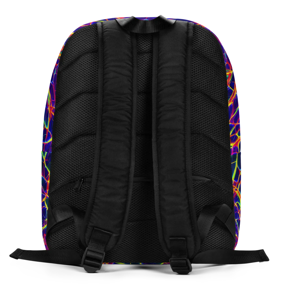 Acid Network on Minimalist Backpack — Back