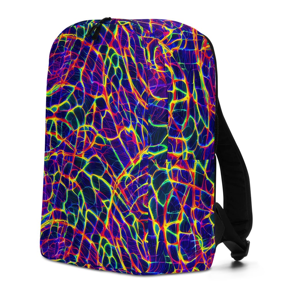 Acid Network on Minimalist Backpack — Left