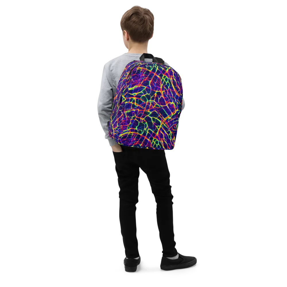 Acid Network on Minimalist Backpack — Right Front