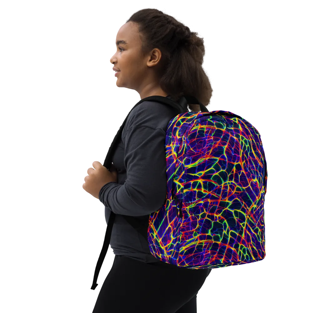 Acid Network on Minimalist Backpack — Right Front