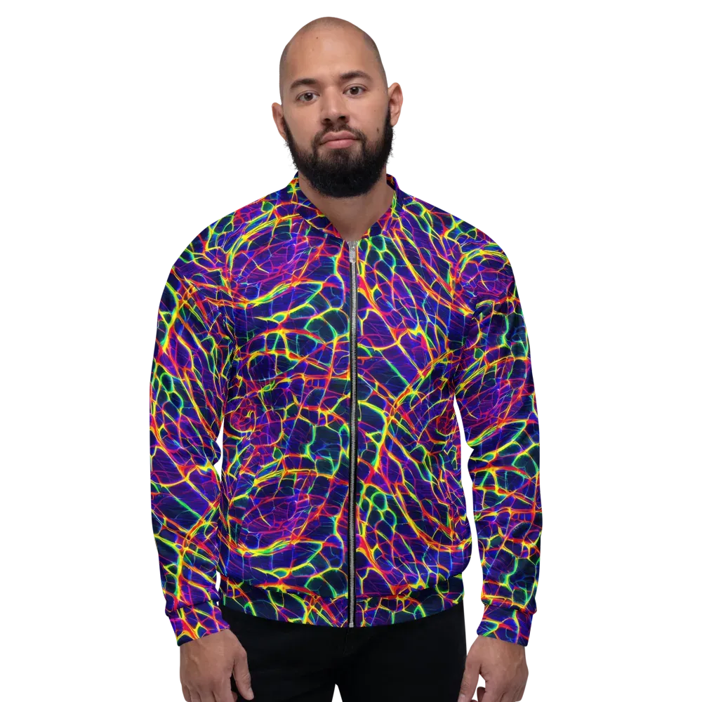 Acid Network on Bomber Jacket — Front
