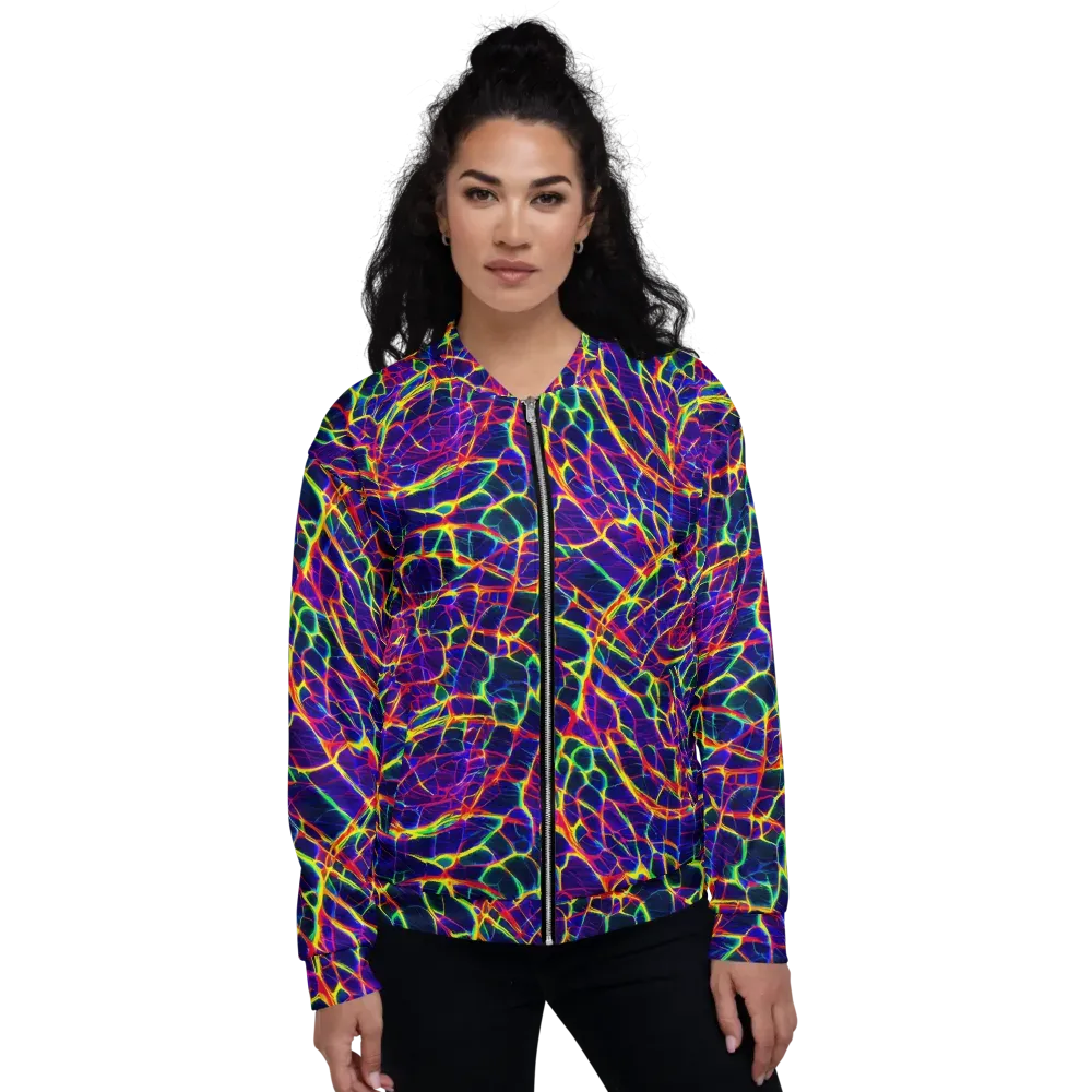 Acid Network on Bomber Jacket — Front