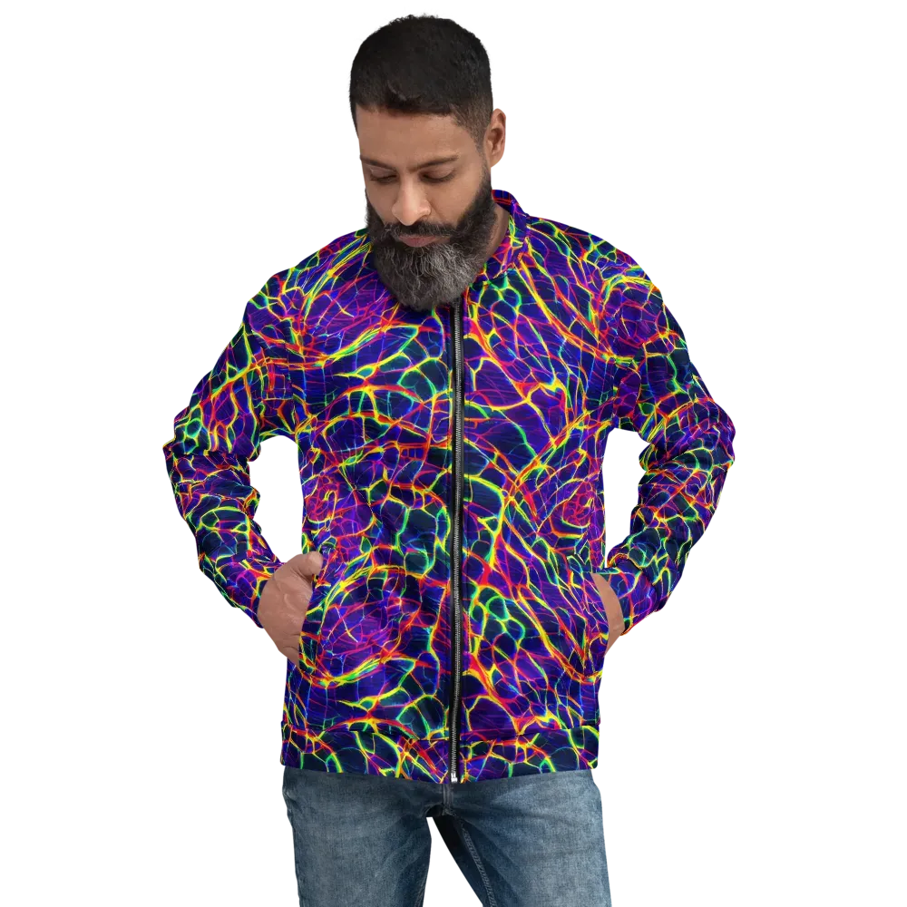 Acid Network on Bomber Jacket — Front