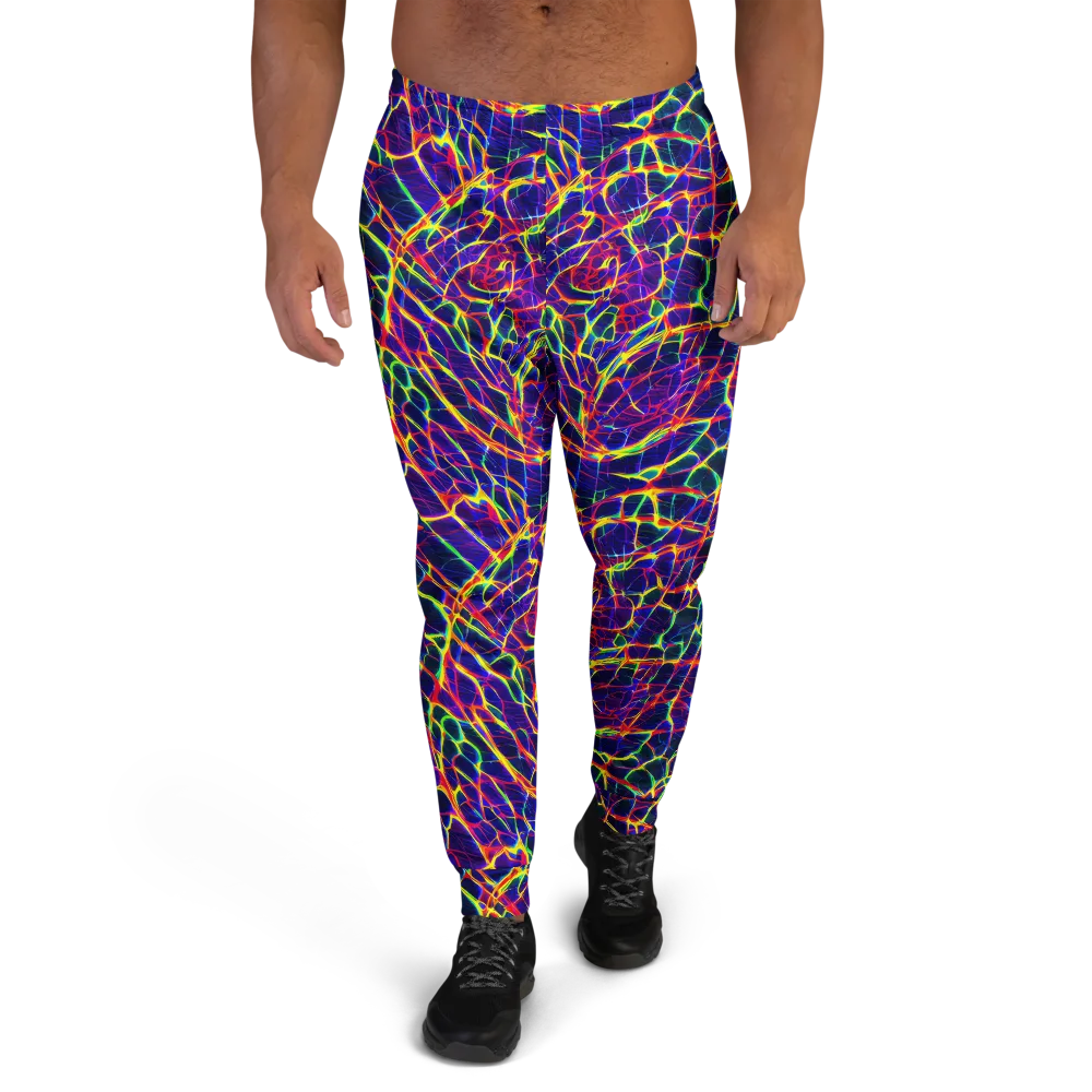 Acid Network on Men's Joggers — Front