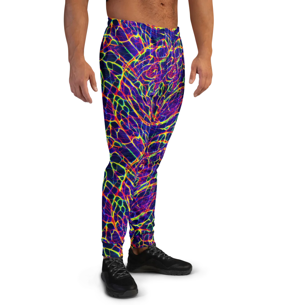 Acid Network on Men's Joggers — Right