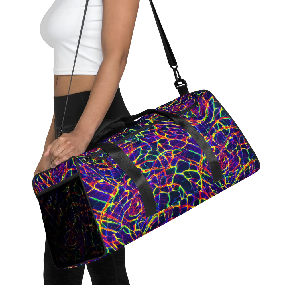 Acid Network on Duffle Bag — Front