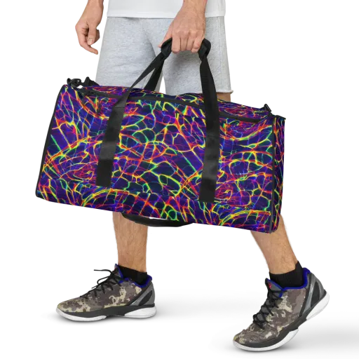 Acid Network on a Duffle Bag