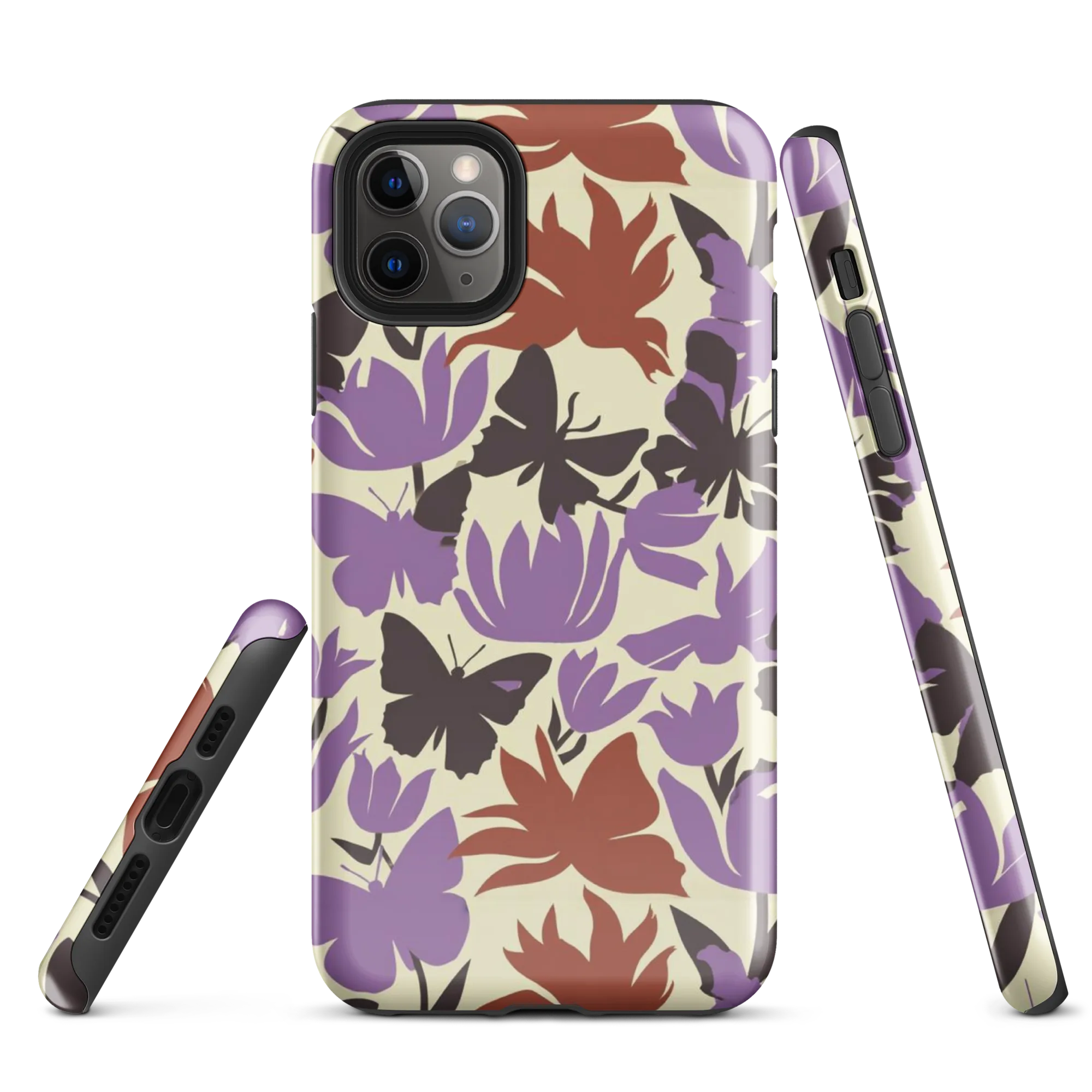 Violet Mariposa on Tough Case for iPhone® — Front
