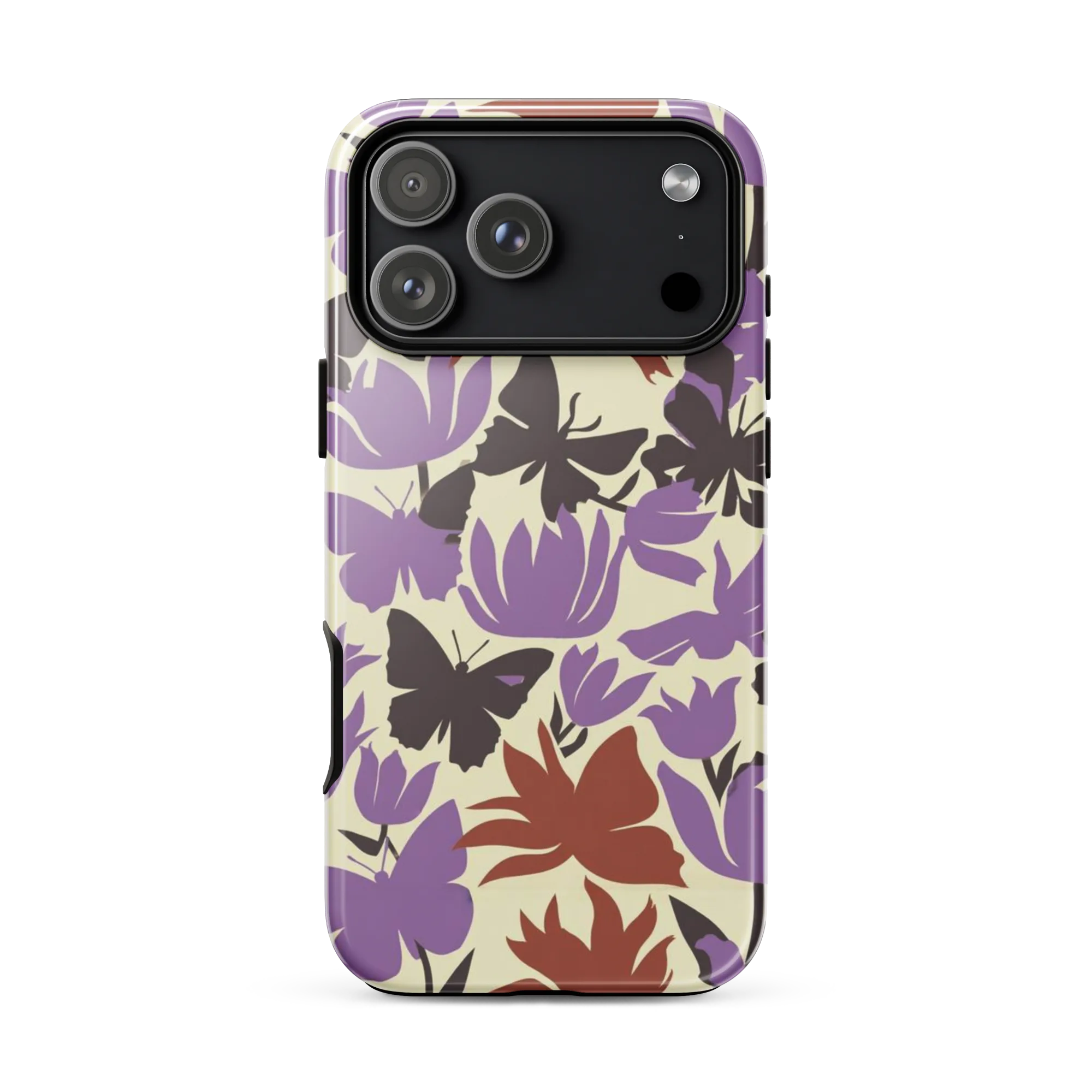 Violet Mariposa on Tough Case for iPhone® — Front