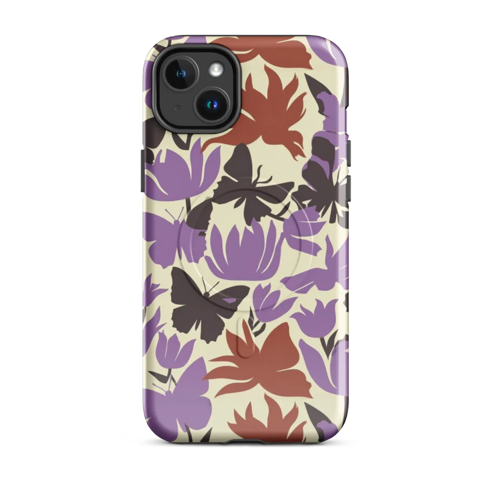 Violet Mariposa on MagSafe Tough Case for iPhone® — Front