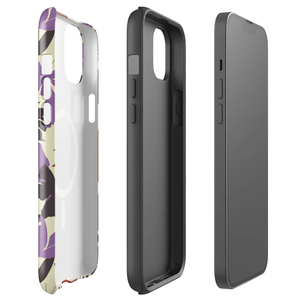 Violet Mariposa on MagSafe Tough Case for iPhone® — Front
