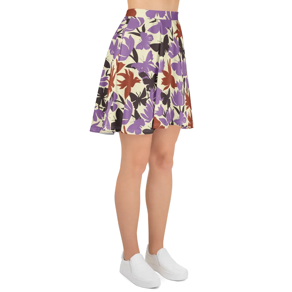 Violet Mariposa on Skater Skirt — Right