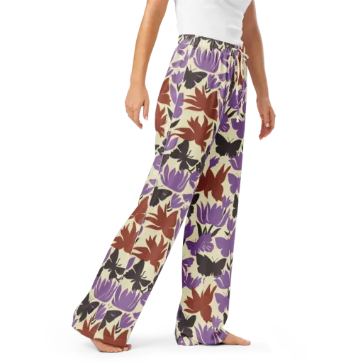 Violet Mariposa on a Women's Pajama Pants