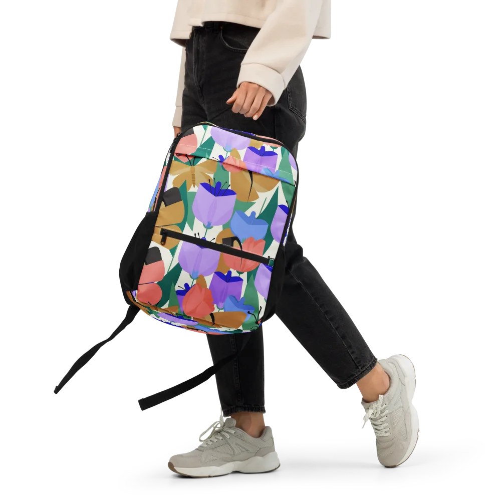 Butterfly Conservatory on Utility Backpack — Front
