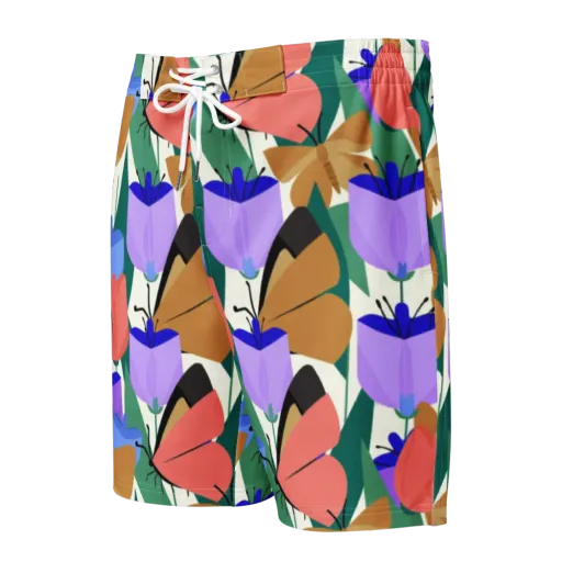 Butterfly Conservatory on a Men's Board Shorts
