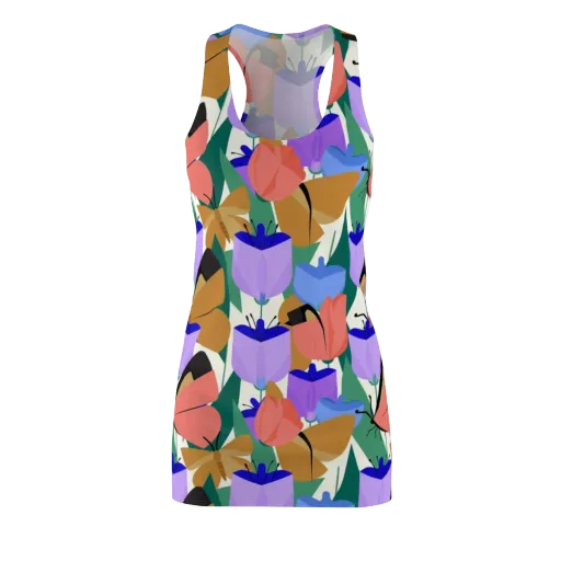 Butterfly Conservatory on a Racerback Dress