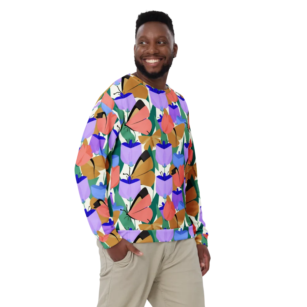 Butterfly Conservatory on Sweatshirt — Front