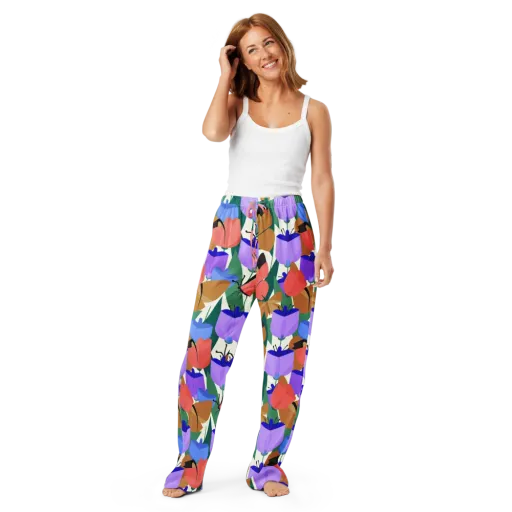 Butterfly Conservatory on a Women's Pajama Pants