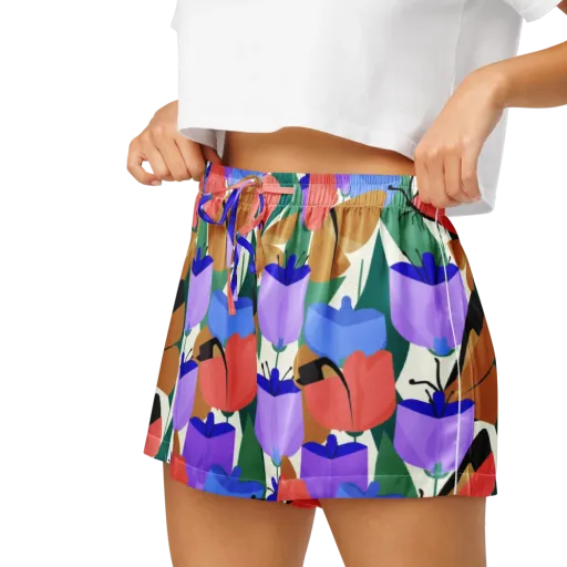 Butterfly Conservatory on a Women's Pajama Shorts