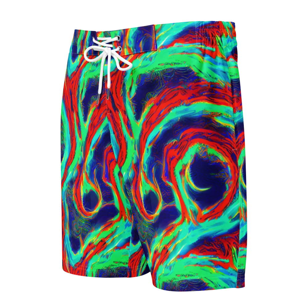 Cerulean Cyclone on Men's Board Shorts — Front